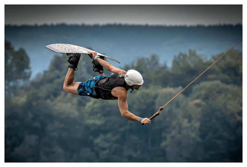 Wakeborden Water-Skiing Water Sports Nature