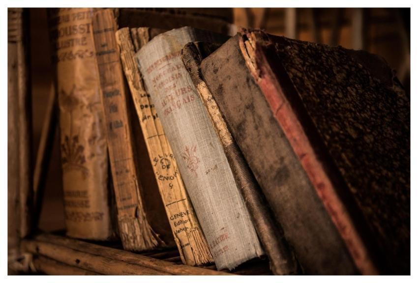 Old Books Book Old Library