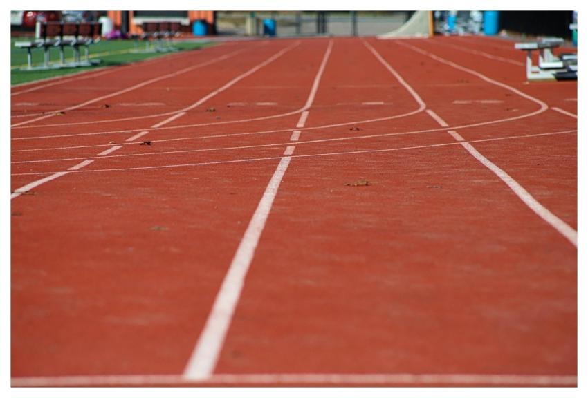 Track Race Perspective Running