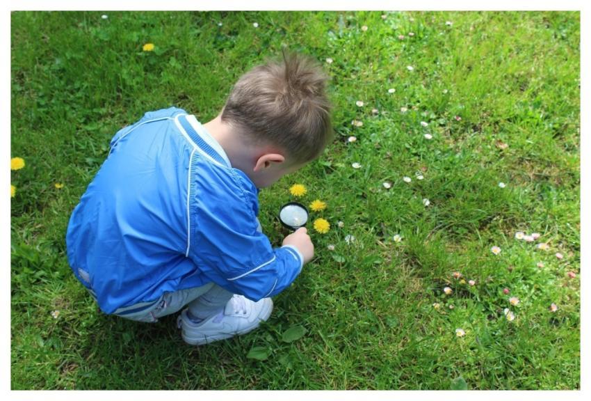 Child Magnifier Observation Spring