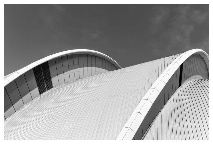 Building Exterior Abstract Monochrome
