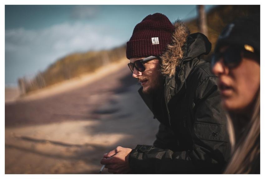 Man Beach Outdoors Nature