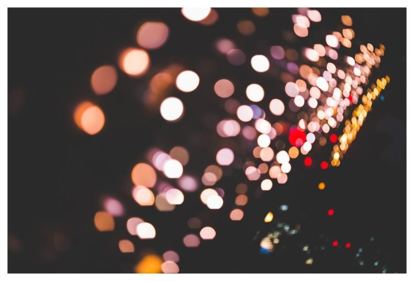 Dark Nigh Lights Blurry