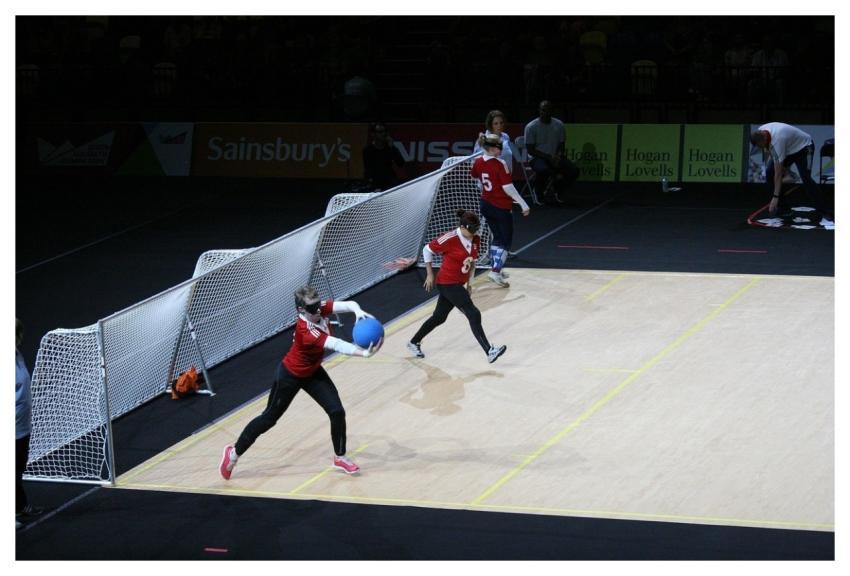 Goalball Paralympics Blind Sport