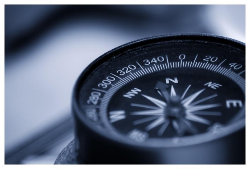 Compass Orientation Map Address