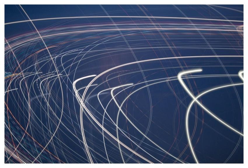 Light Movement Abstract Lines