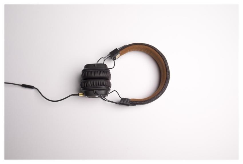 Headphones Listening Music Sound
