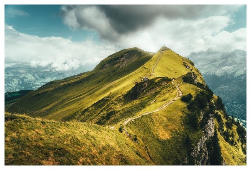 Mountain Nature Alpine Landscape