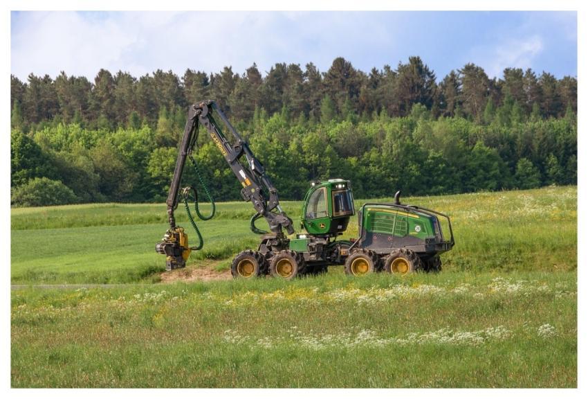 Wood Harvester Harvester Tree Felling Machine Fore