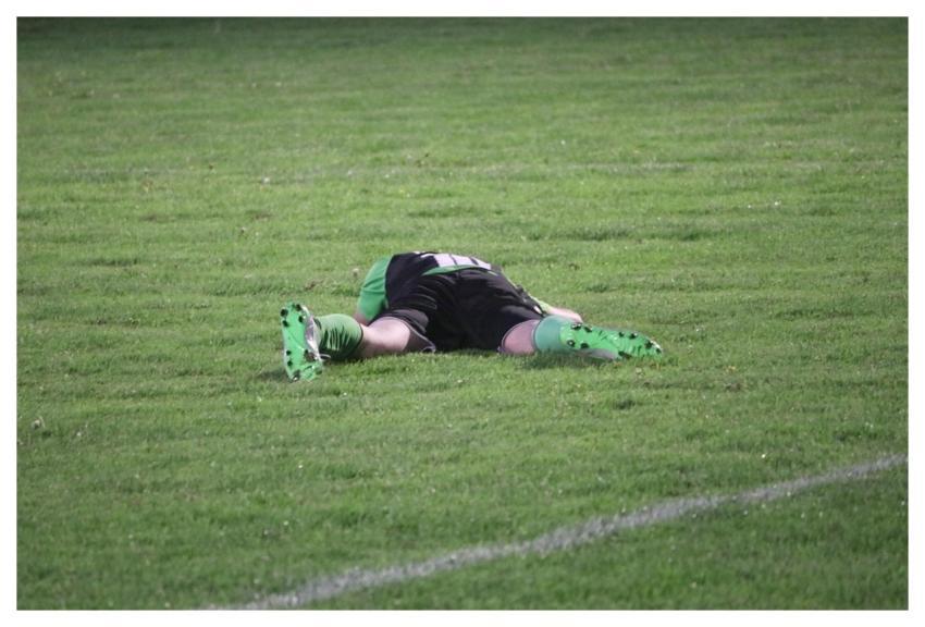 Football Disappointment Footballers Grass