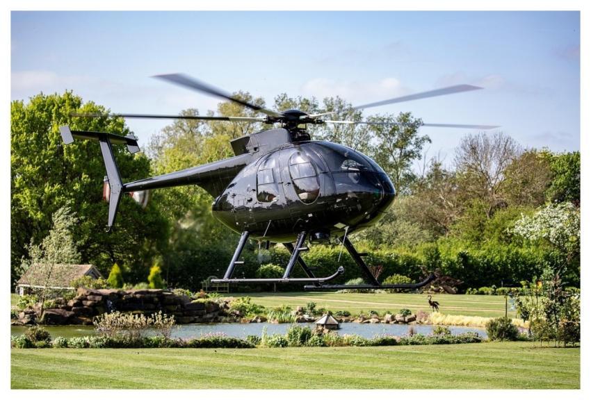 Md500 Helicopter Aircraft Take Off