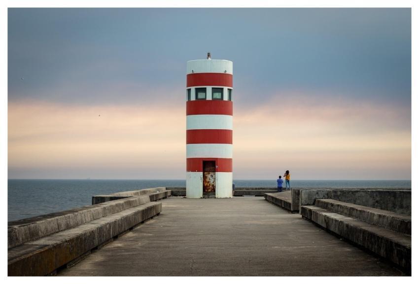 Lighthouse Porto Portugal Sea