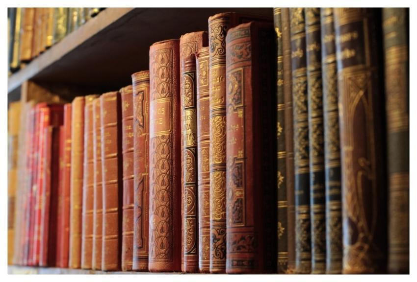 Books Bookshelf Old Literature