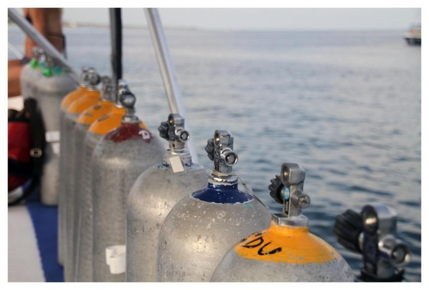 Scuba Diving Tanks Oxygen