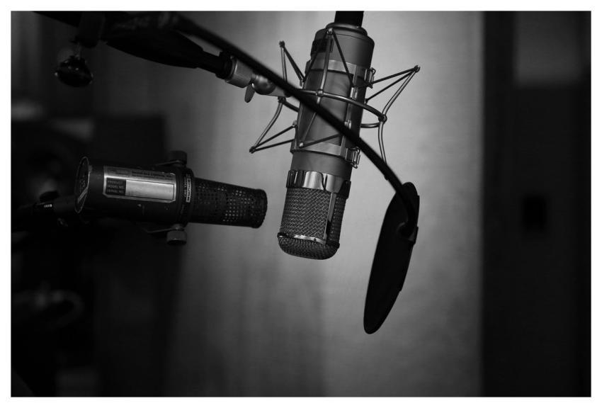 Podcast Recording Studio Microphone Music Studio