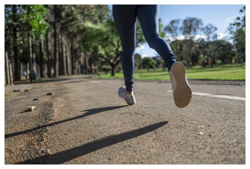 Running Woman Race Athlete