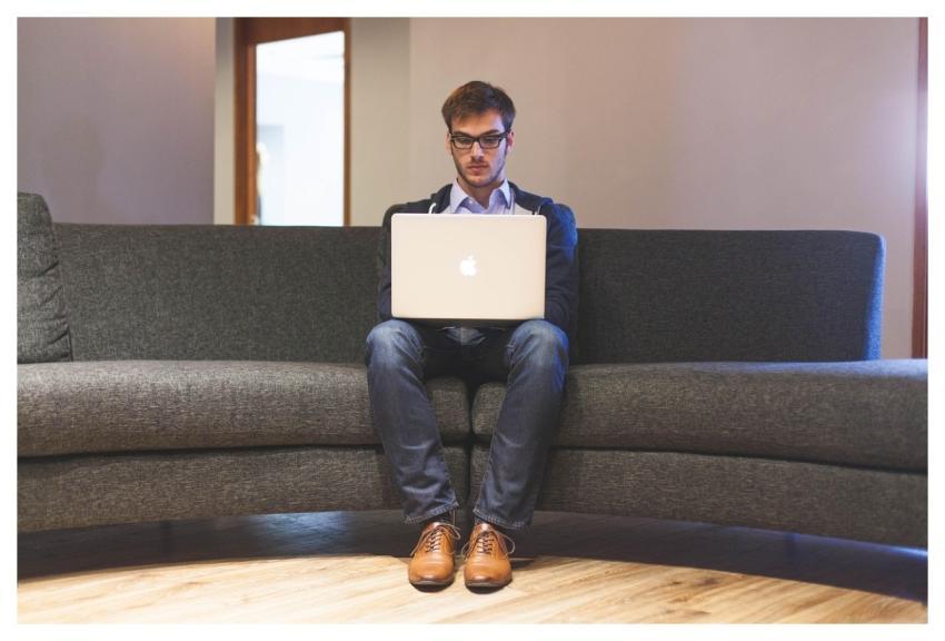 Man Laptop Businessman Entrepreneur