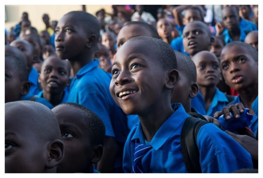Group Children Boy Education
