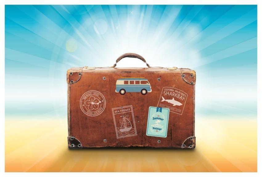 Luggage Travel Sunlight Vacations
