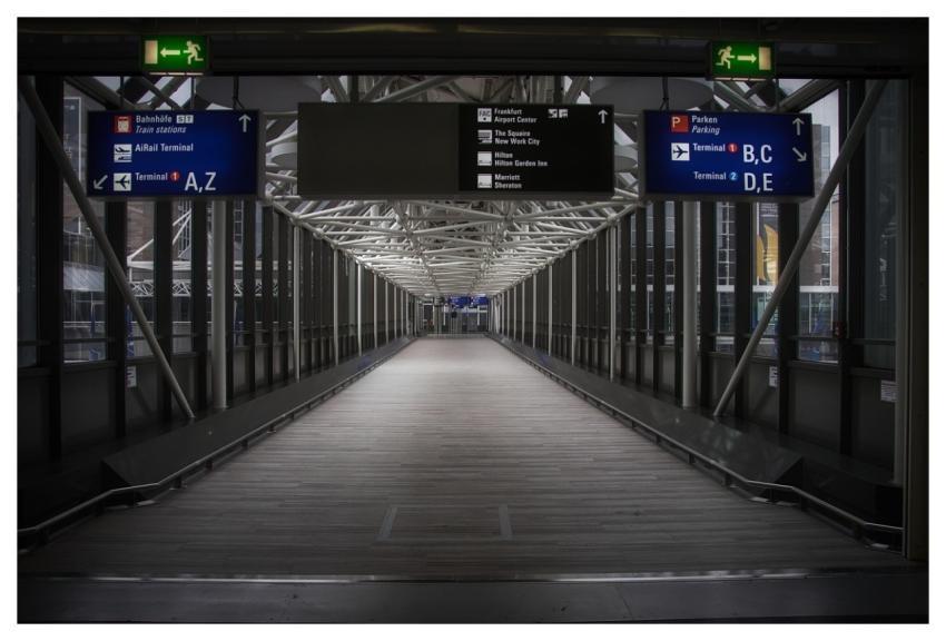 Train Building Airport Indoors