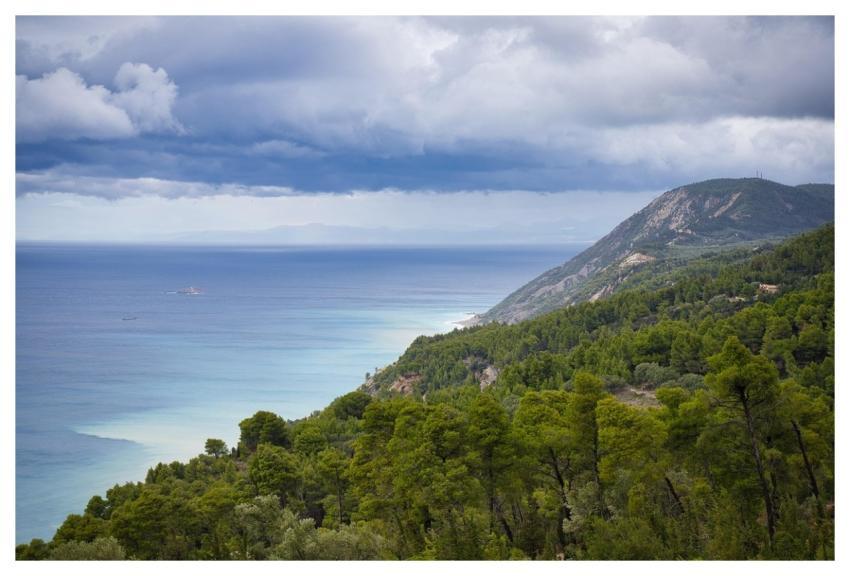 Greece Lefkada Coast Sea
