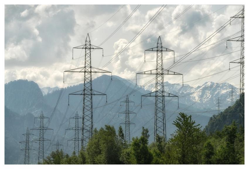 Electricity Masts Energy Energy Transition