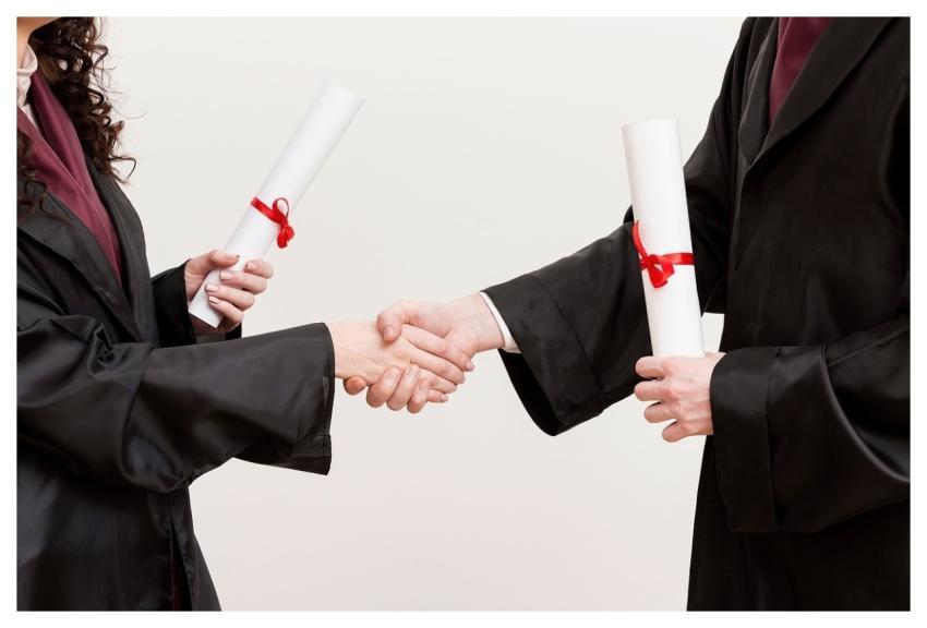 Business Graduation Rendering Lead