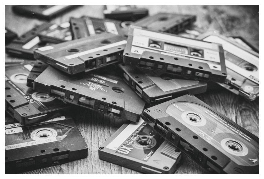 Cassettes Collection Audio Tape