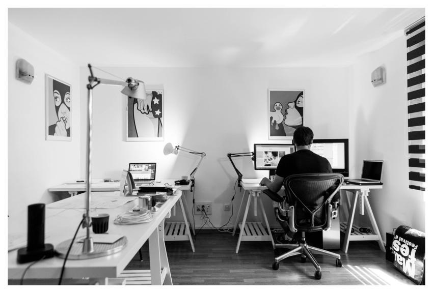 Office Work Desk Computer