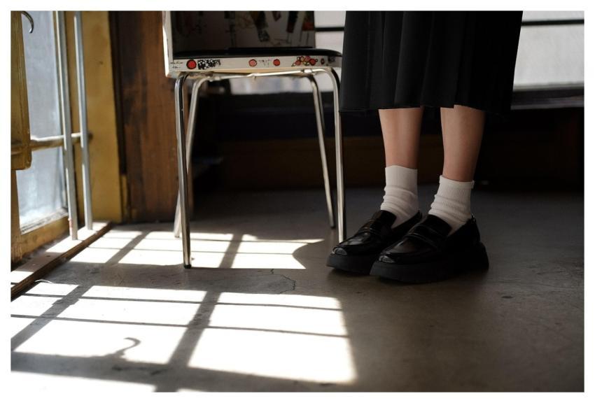 Child Student Feet Shoes