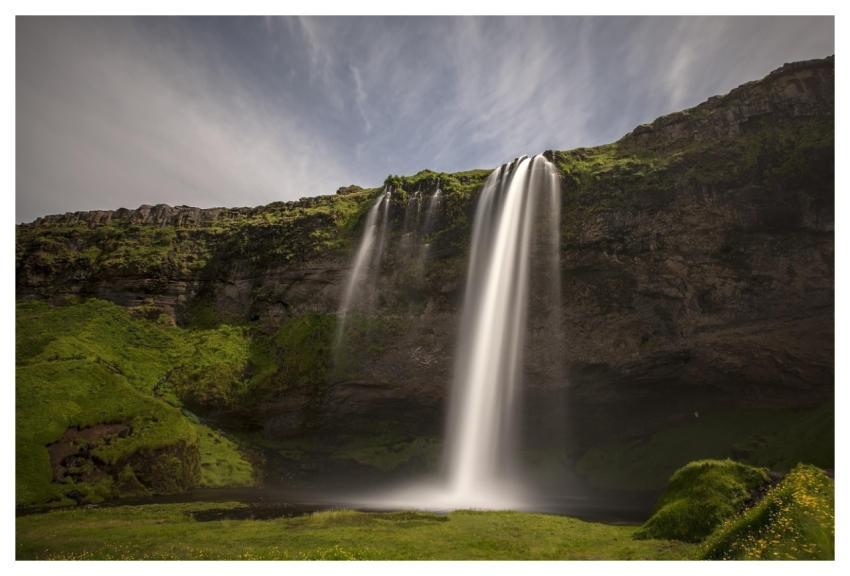 Seljalandsfoss Waterfall Iceland Nature