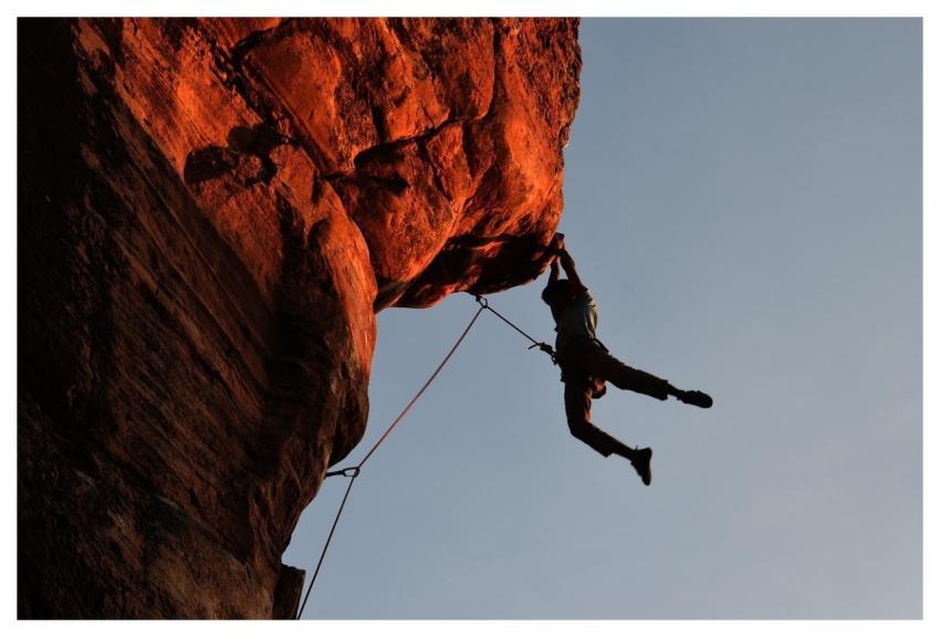 Rock Climbing Free Climbing Climbing Man