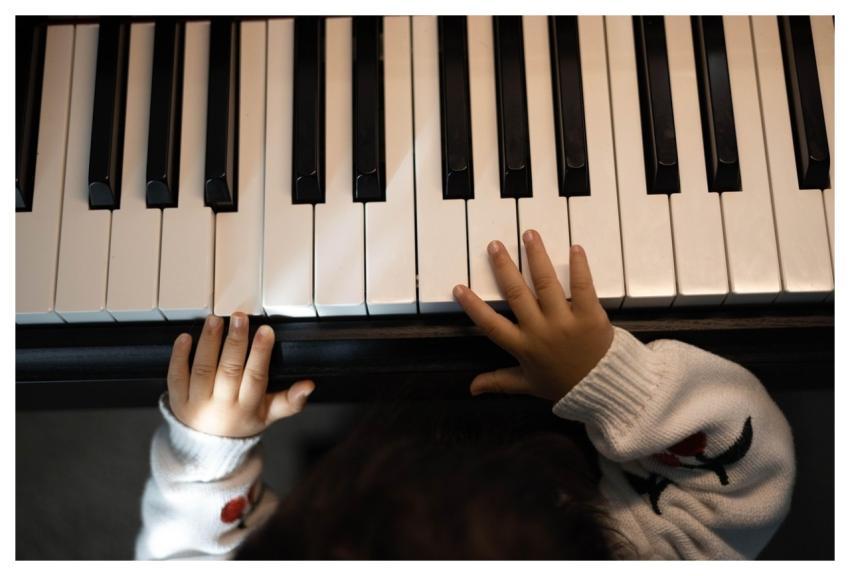Piano Learning Child Music