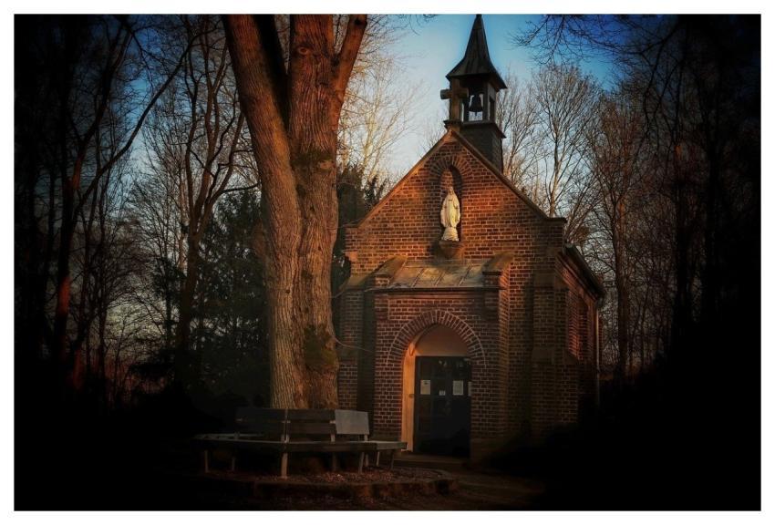 Chapel Church Religion Evening Sun