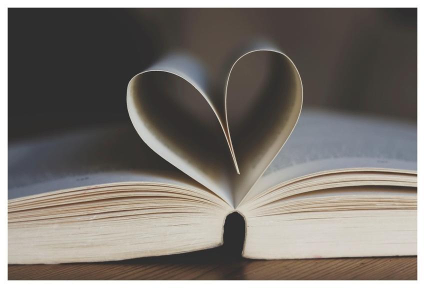 Book Love Heard Open Book