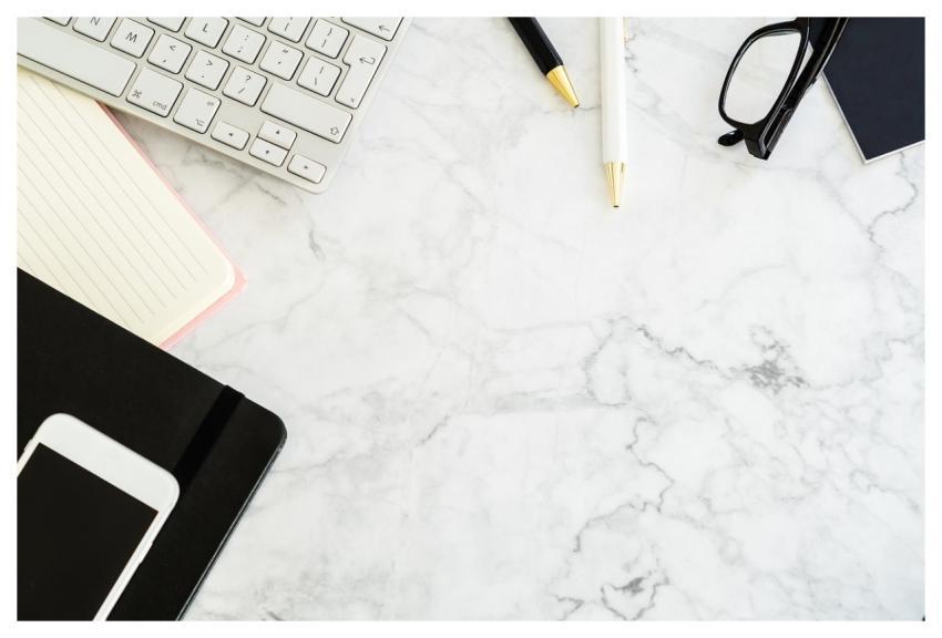 Table Workplace Pen Keyboard