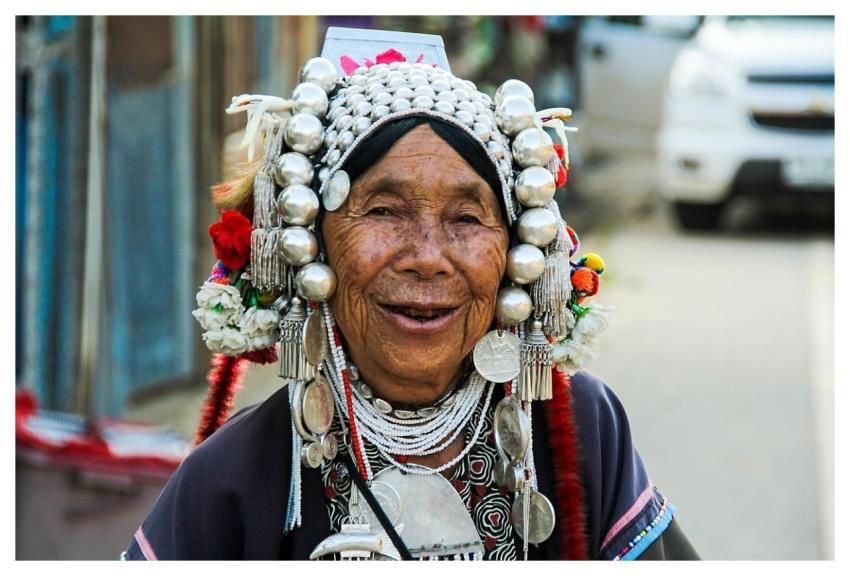 People Portrait Adult Old Woman