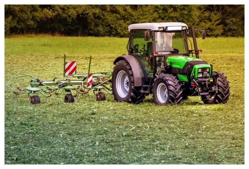 Tractor Nature Mower Pasture