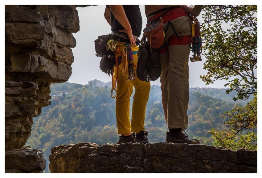 Climb Rockclimbing Climber Mountain Sports