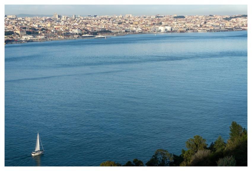 Boat River Sailing Tejo River