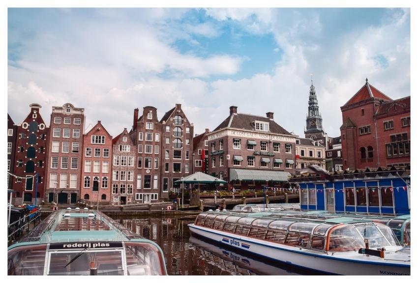 Amsterdam Netherlands Canal Boats