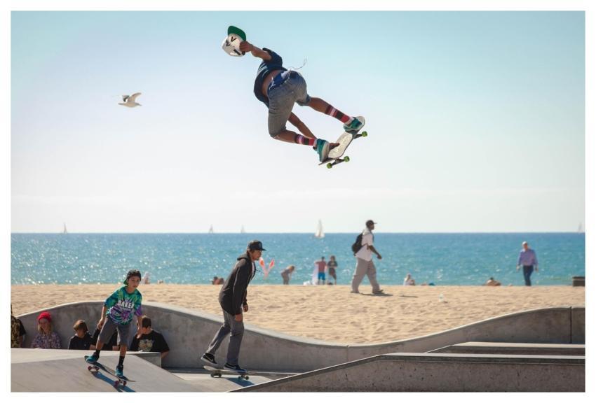Profile Nature Beach Teenager