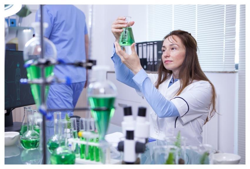 Food Scientist Science Laboratory