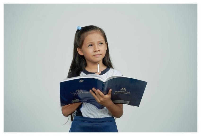 Little Girl School Education Thinking