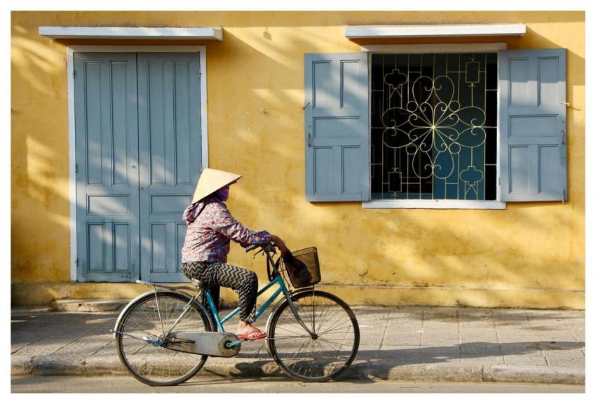Bicycle Cycling Vietnamese Asia