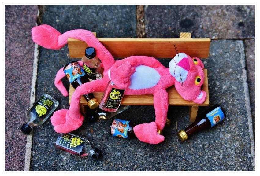 The Pink Panther Drink Alcohol Drunk