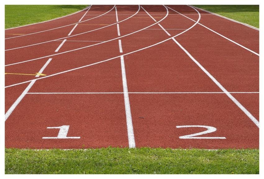 Tartan Track Athletics Track And Field Race Track