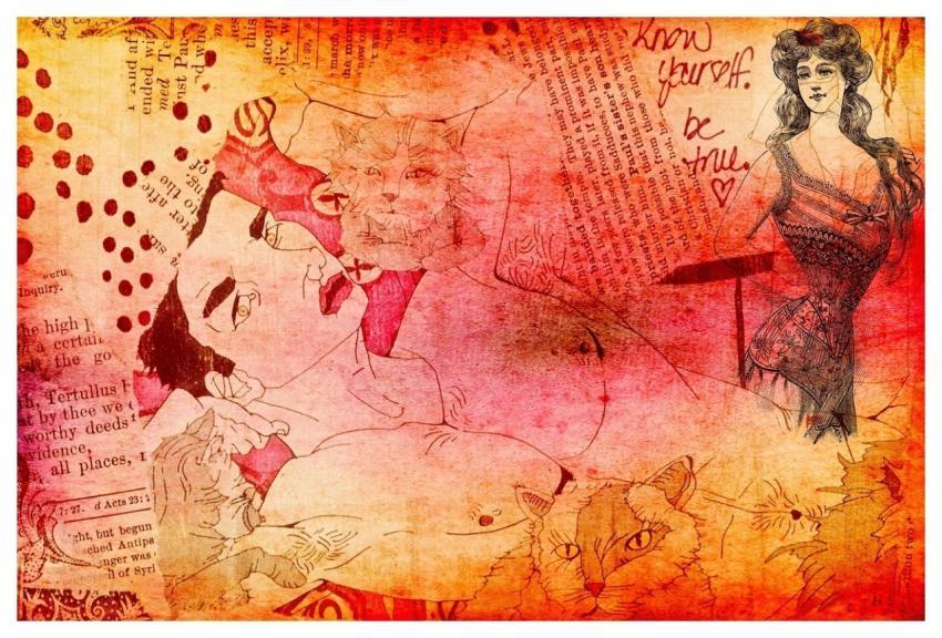 Man Person Woman Abstract