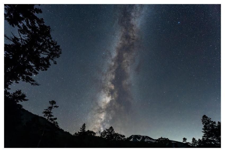 Milky Way Nature Galaxy Dark Nebula