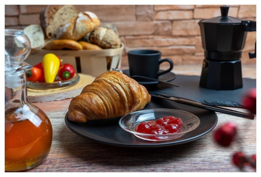 Breakfast Croissant Jam Honey